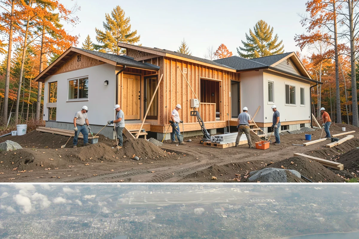 Flat Roof Installation in Burien, King County, WA - Dry, mild summer conditions are ideal for membrane adhesion and welded seams.