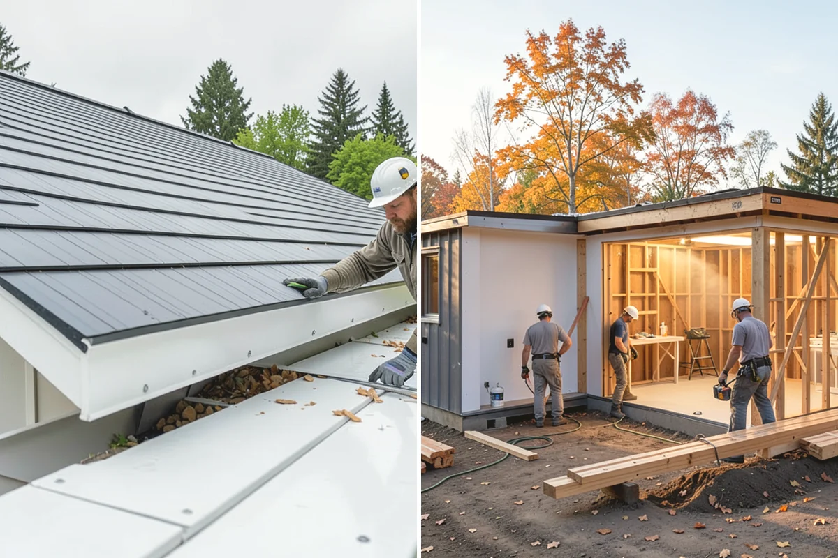 Flat Roof Installation in Issaquah, King County, WA - Evaluate the deck, slope, and drainage