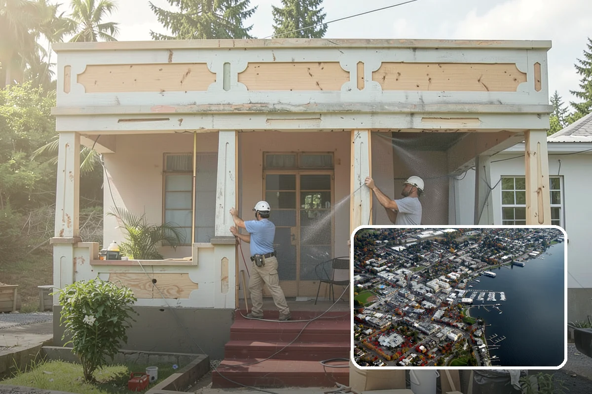 Flat Roof Installation in Kirkland, King County, WA - Watertight membrane and sealed seams