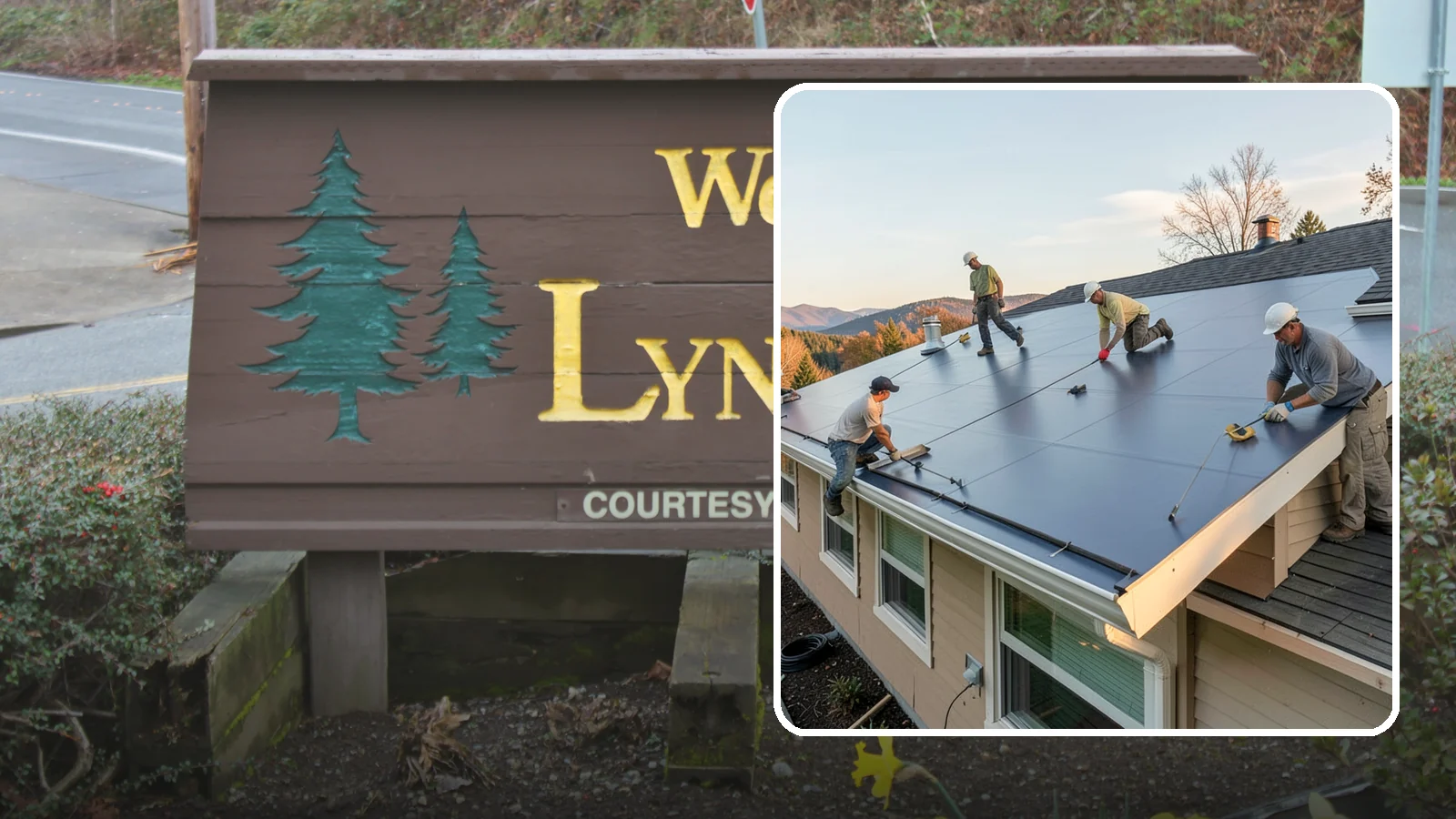 Flat Roof Installation in Lynnwood, Snohomish County, WA - A watertight flat roof system installed with proper slope and membrane sealing for reliable drainage.