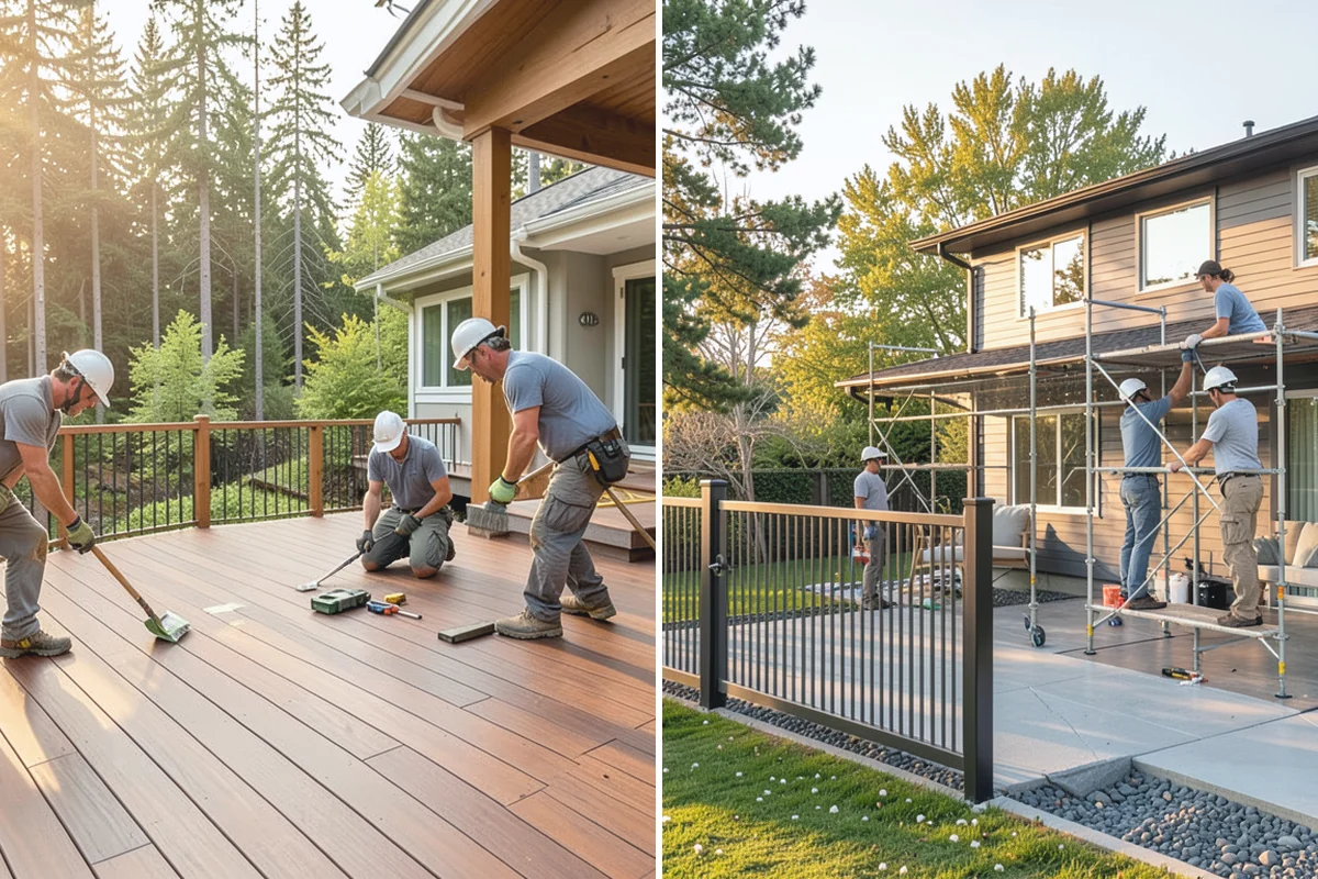 Flat Roof Installation in Medina, King County, WA - Evaluate the deck, slope, and drainage