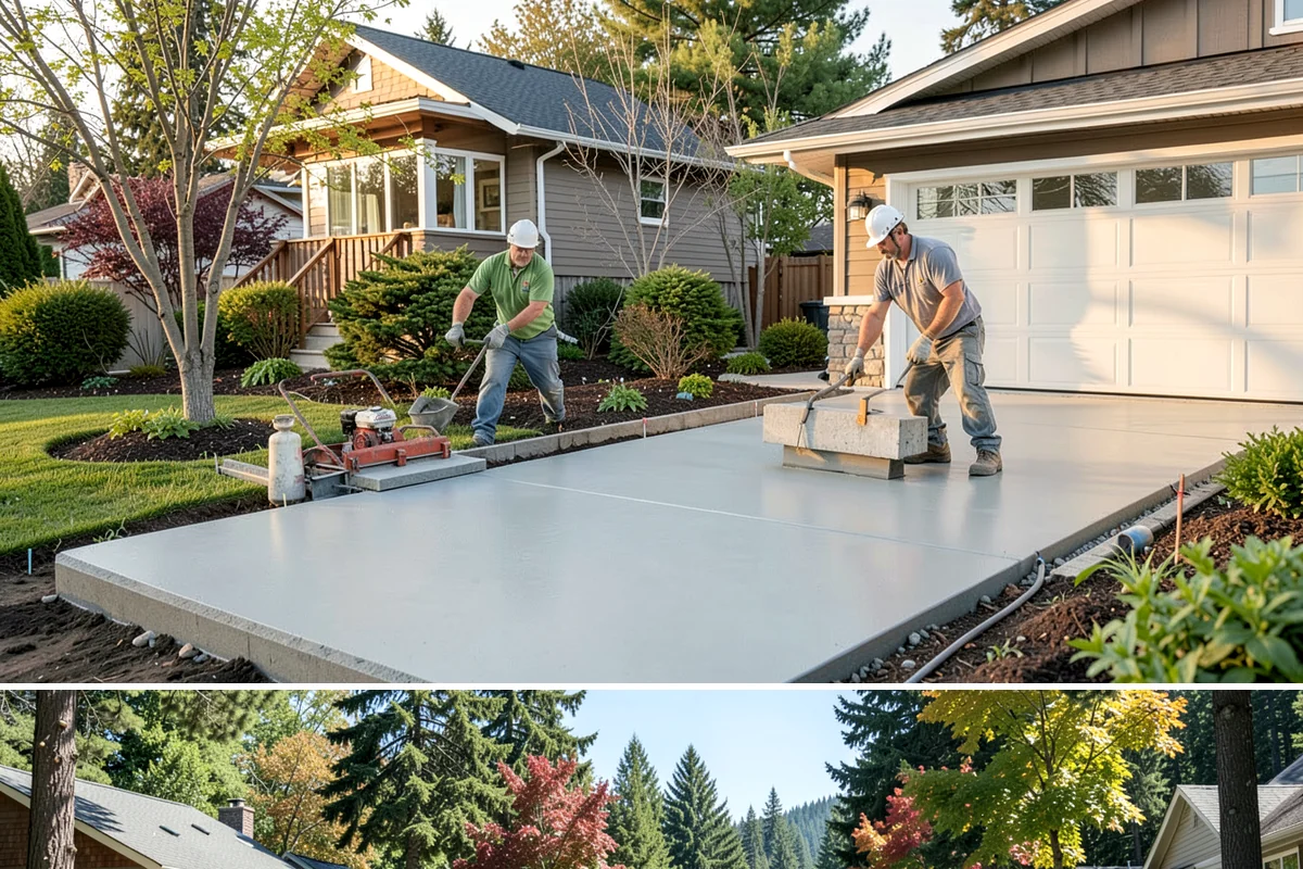 Flat Roof Installation in Orting, Pierce County, WA - Dry, mild summer conditions are ideal for membrane adhesion and welded seams.