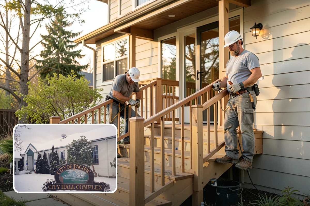 Flat Roof Installation in Pacific, King County, WA - Watertight membrane and sealed seams