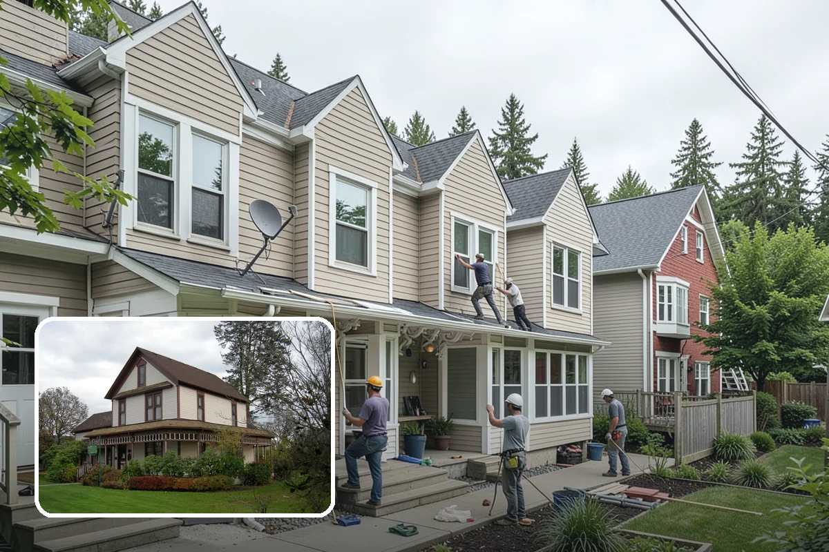 Flat Roof Installation in Sumner, Pierce County, WA - Watertight membrane and sealed seams