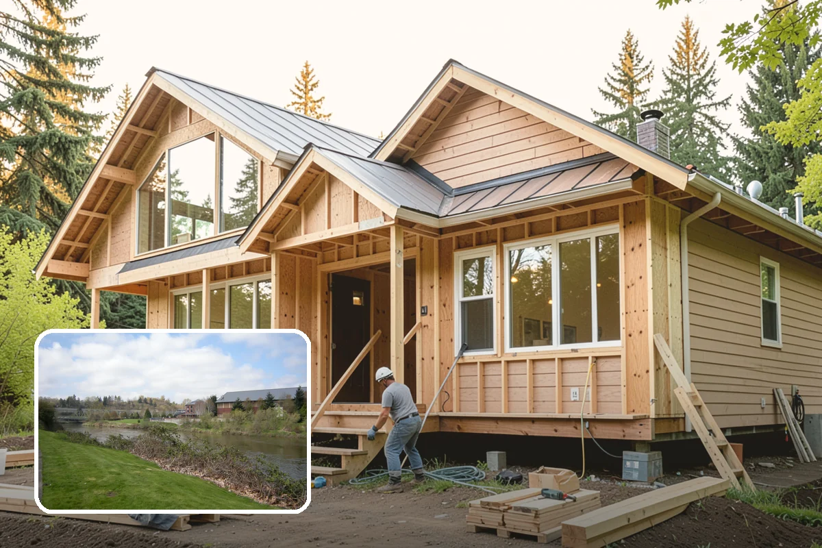 Flat Roof Installation in Tukwila, King County, WA - Watertight membrane and sealed seams