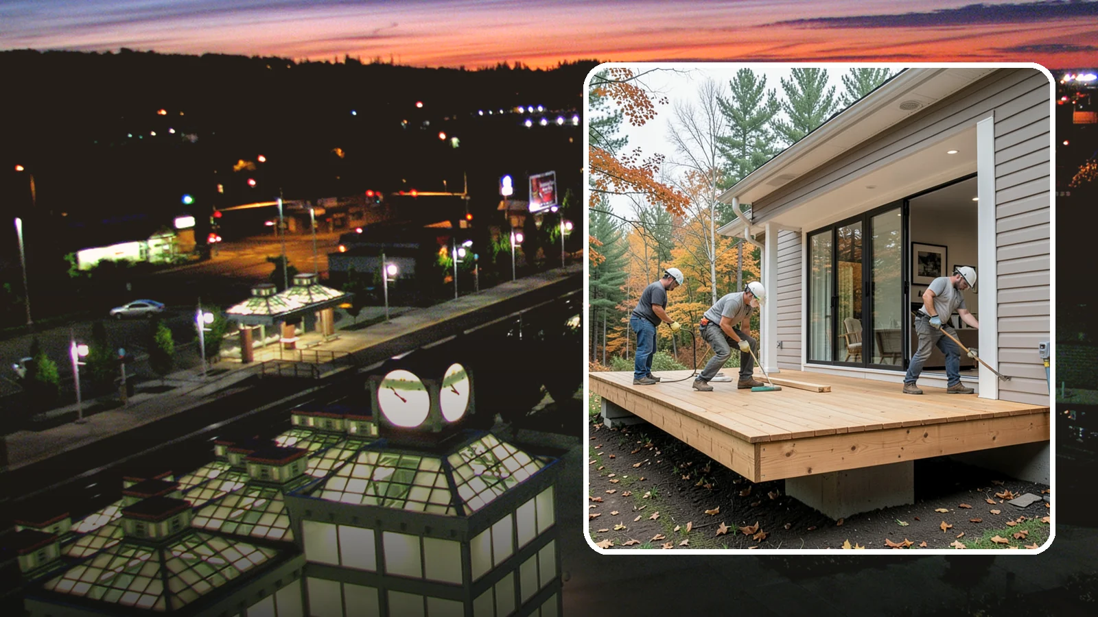 Floating Deck Construction in Auburn, King County, WA - Floating deck construction that adds a freestanding, ground-level platform without attaching to your home.