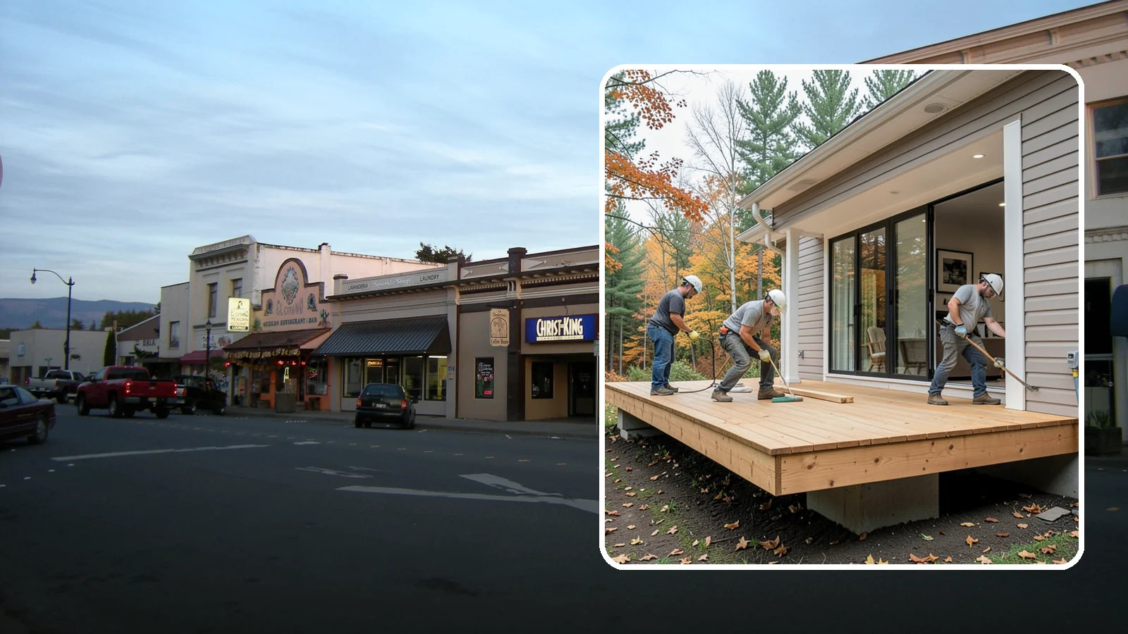 Floating Deck Construction in Burlington, Skagit County, WA - Floating deck construction that adds a freestanding, ground-level platform without attaching to your home.