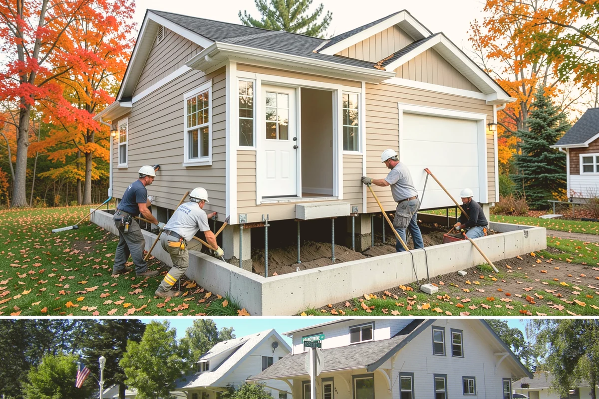 Floating Deck Construction in DuPont, Pierce County, WA - Firmer summer soil makes leveling the base easier, so late spring through early fall is the preferred build window.