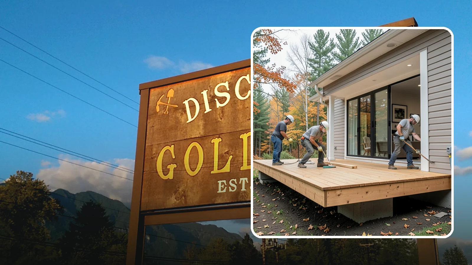 Floating Deck Construction in Gold Bar, Snohomish County, WA - Floating deck construction that adds a freestanding, ground-level platform without attaching to your home.