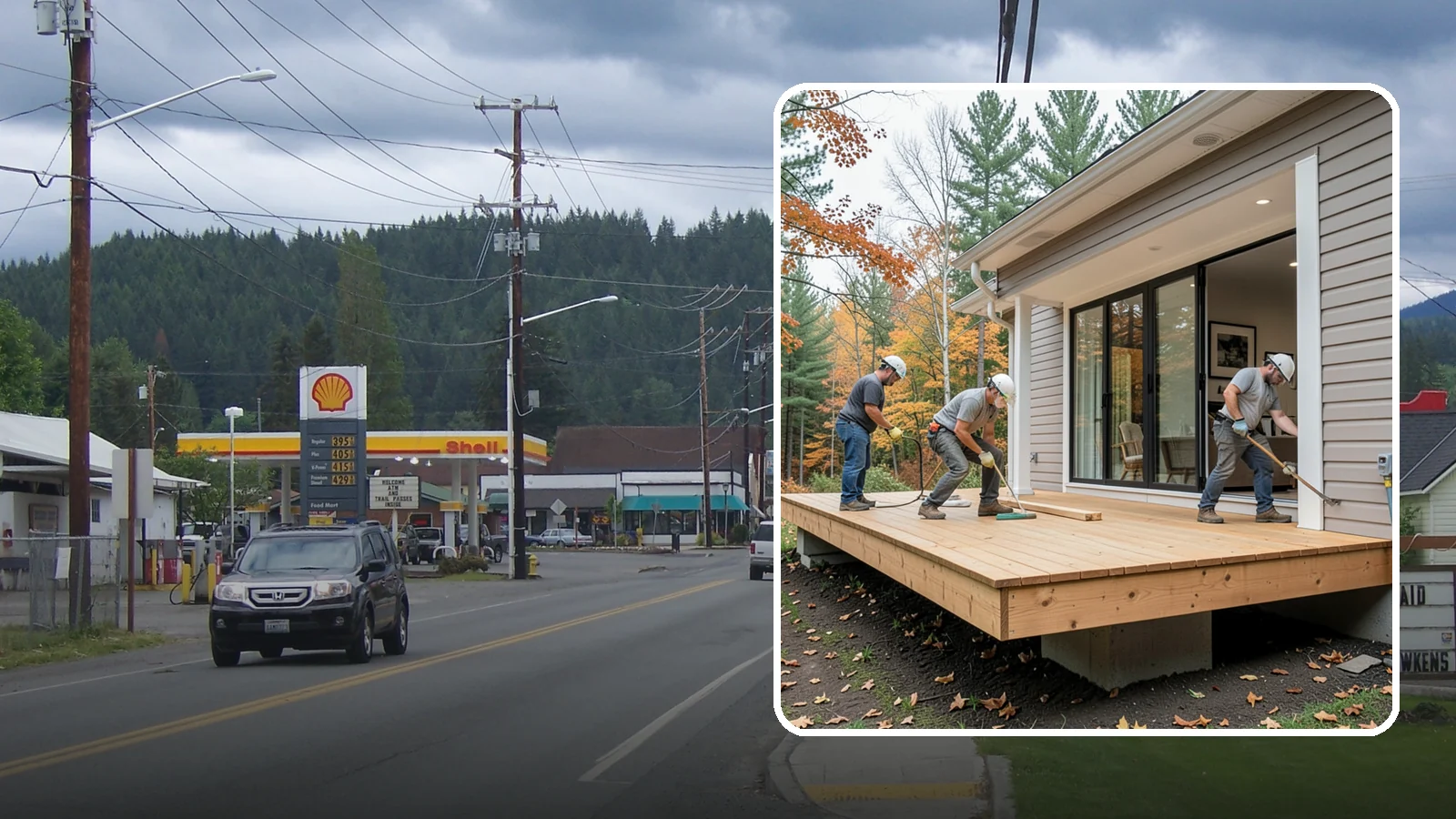 Floating Deck Construction in Granite Falls, Snohomish County, WA - Floating deck construction that adds a freestanding, ground-level platform without attaching to your home.