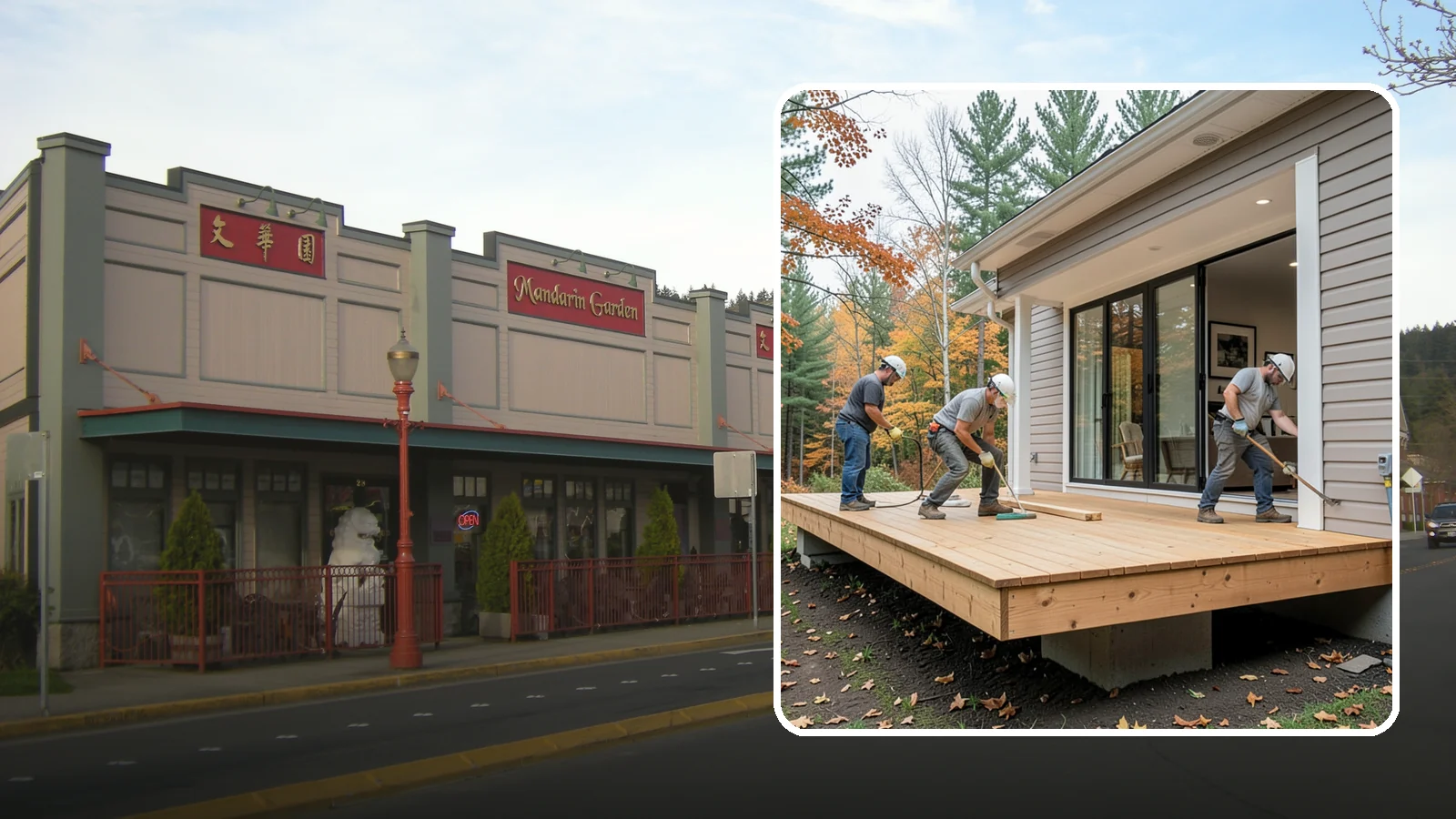 Floating Deck Construction in Issaquah, King County, WA - Floating deck construction that adds a freestanding, ground-level platform without attaching to your home.