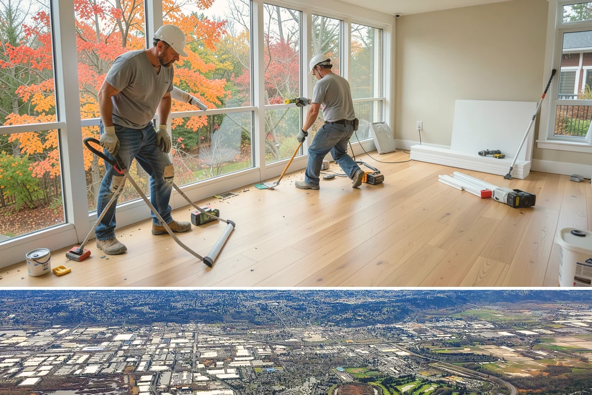 Floating Deck Construction in Kent, King County, WA - Firmer summer soil makes leveling the base easier, so late spring through early fall is the preferred build window.