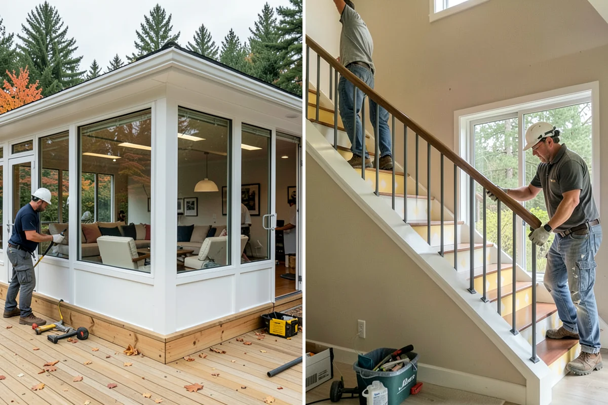 Floating Deck Construction in Lake Forest Park, King County, WA - Choose a location and check grade and drainage