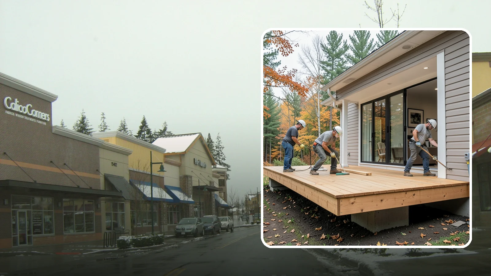 Floating Deck Construction in Mill Creek, Snohomish County, WA - Floating deck construction that adds a freestanding, ground-level platform without attaching to your home.
