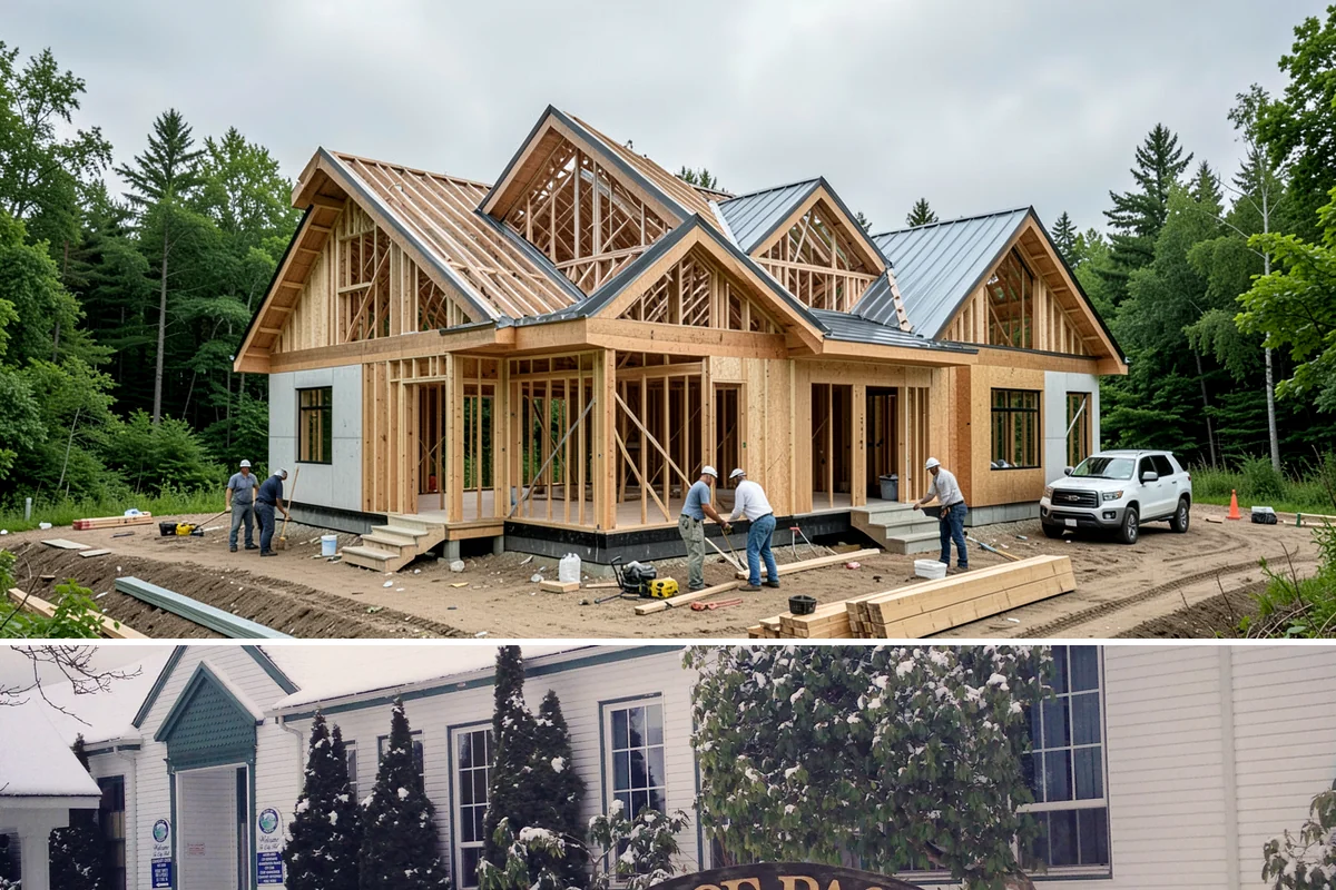 Floating Deck Construction in Pacific, King County, WA - Firmer summer soil makes leveling the base easier, so late spring through early fall is the preferred build window.