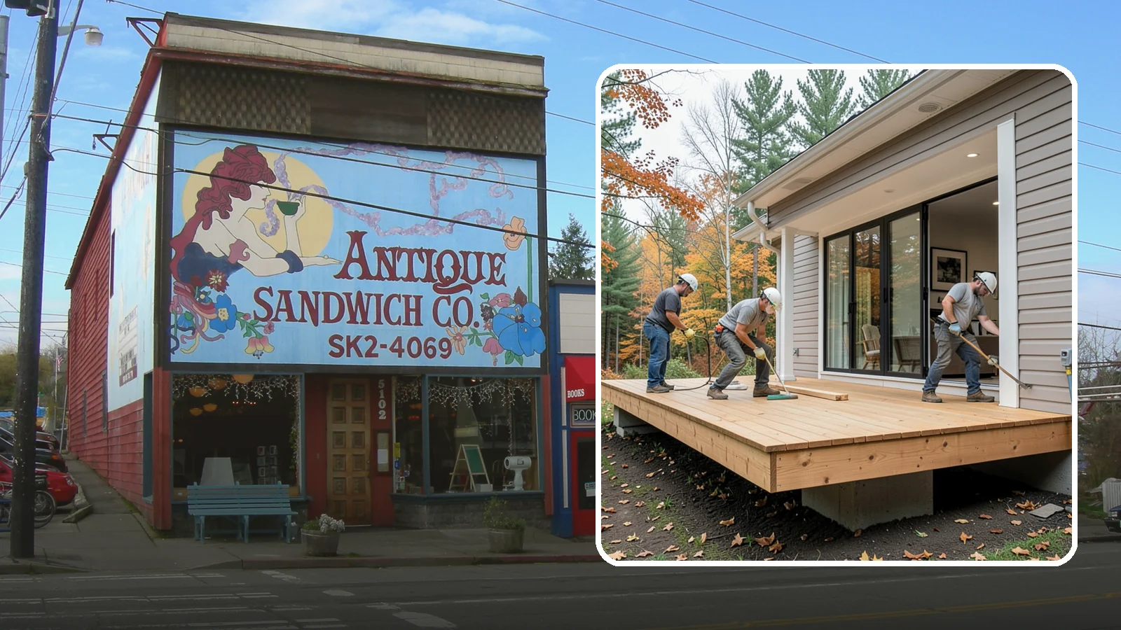 Floating Deck Construction in Ruston, Pierce County, WA - Floating deck construction that adds a freestanding, ground-level platform without attaching to your home.
