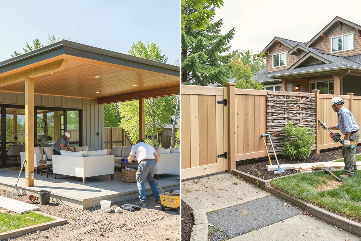Floating Deck Construction in Sammamish, King County, WA - Choose a location and check grade and drainage