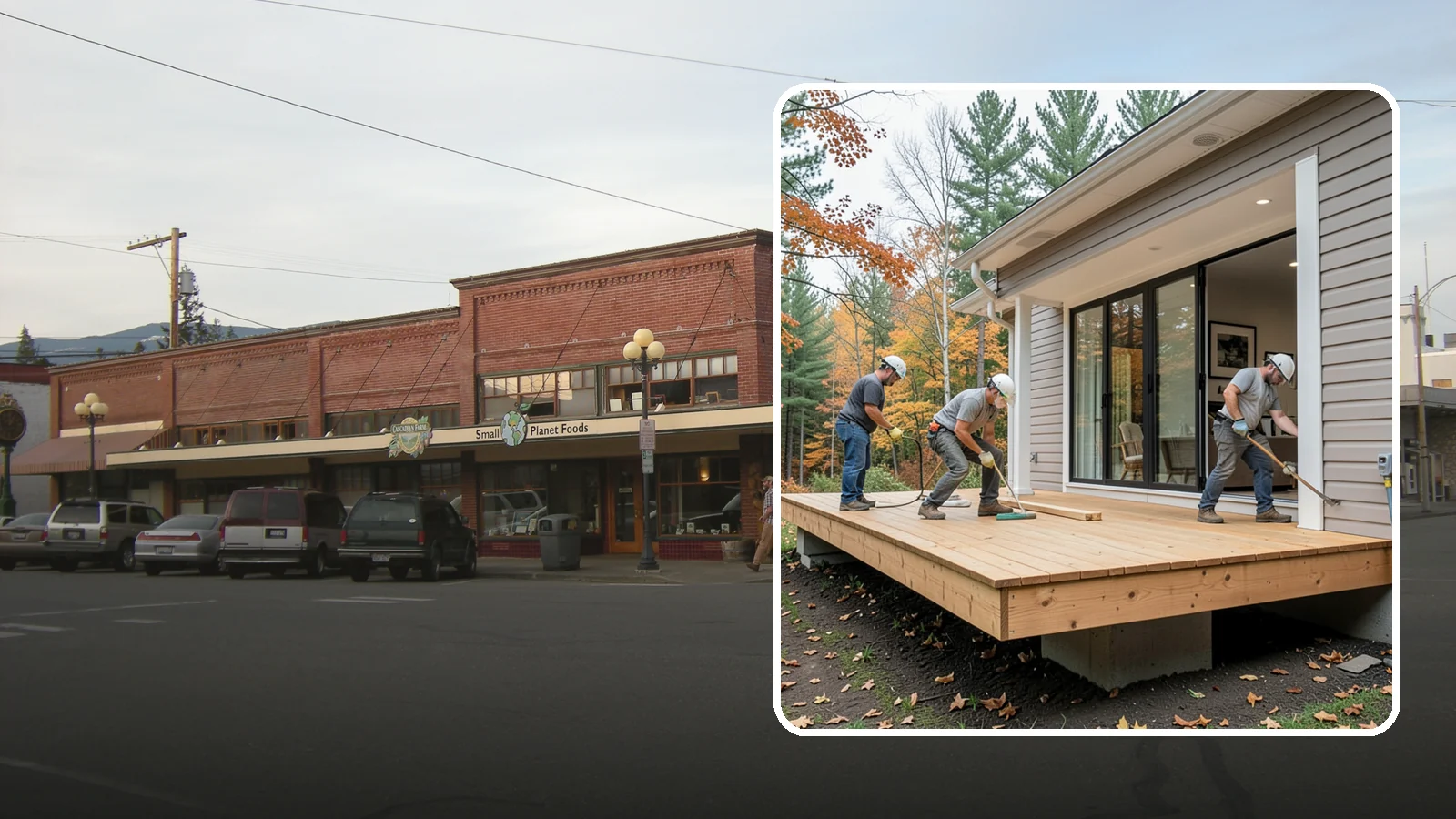 Floating Deck Construction in Sedro-Woolley, Skagit County, WA - Floating deck construction that adds a freestanding, ground-level platform without attaching to your home.