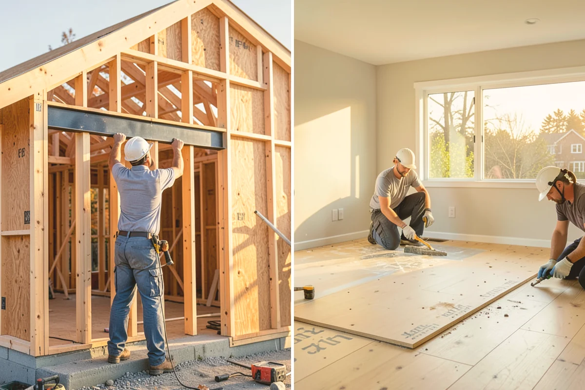 Floating Shelf Installation in Bothell, King County, WA - Locate studs or add blocking for secure anchoring