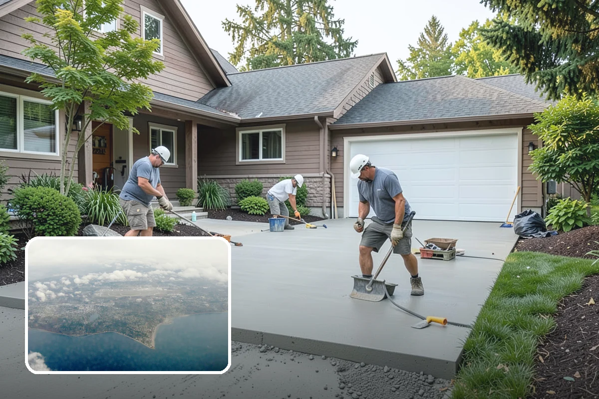 Floating Shelf Installation in Burien, King County, WA - Clean, bracket-free modern appearance