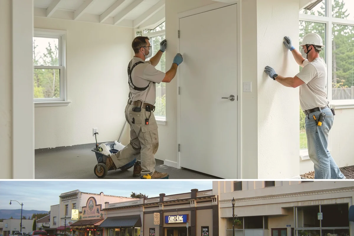 Floating Shelf Installation in Burlington, Skagit County, WA - Floating shelf installation is quick interior work available year-round.