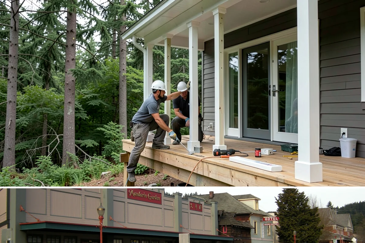 Floating Shelf Installation in Issaquah, King County, WA - Floating shelf installation is quick interior work available year-round.