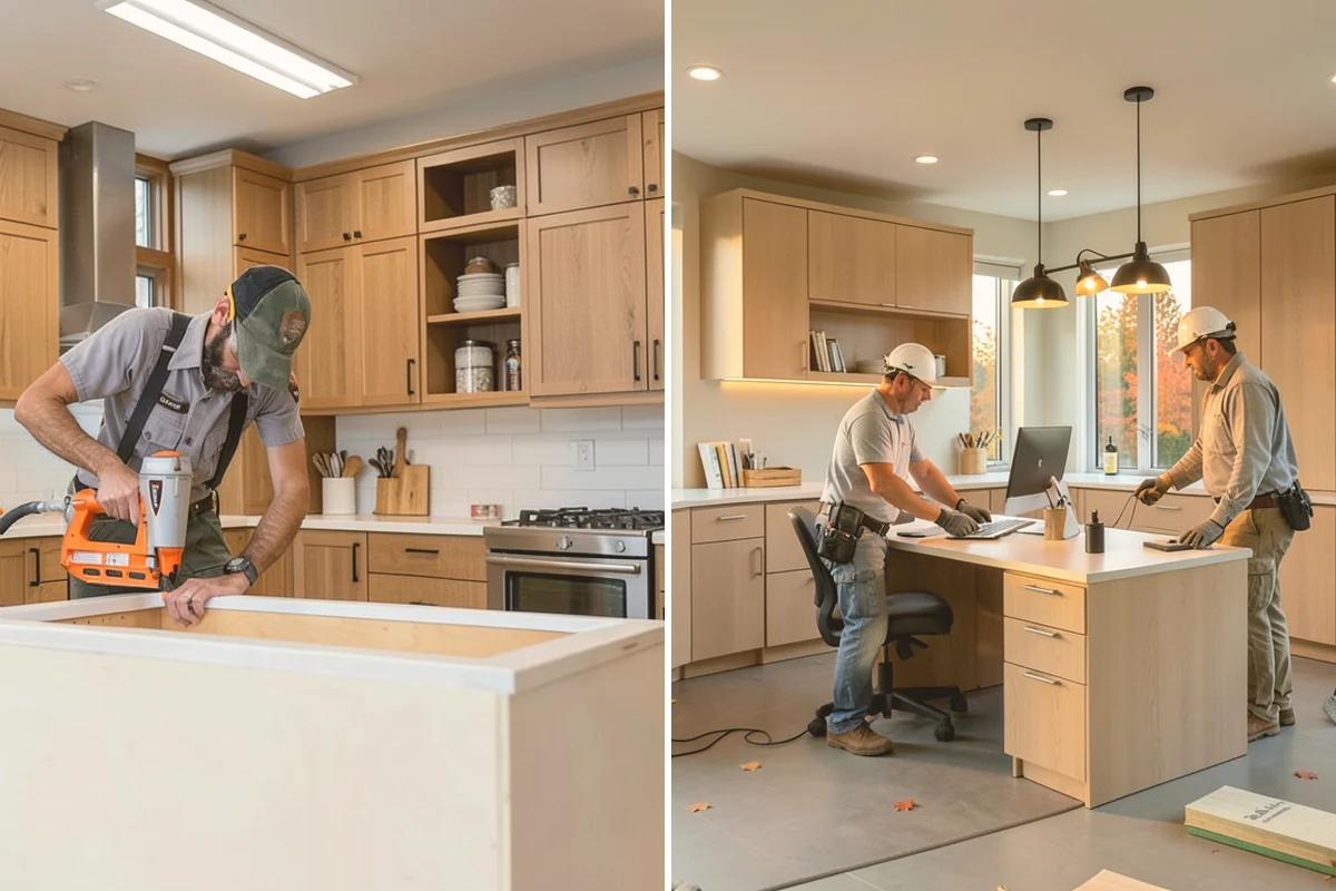 Floating Shelf Installation in Lynnwood, Snohomish County, WA - Locate studs or add blocking for secure anchoring