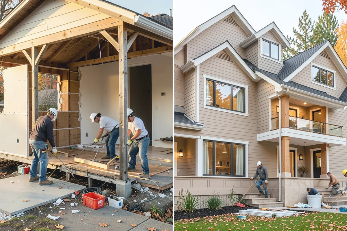 Floating Shelf Installation in Marysville, Snohomish County, WA - Locate studs or add blocking for secure anchoring