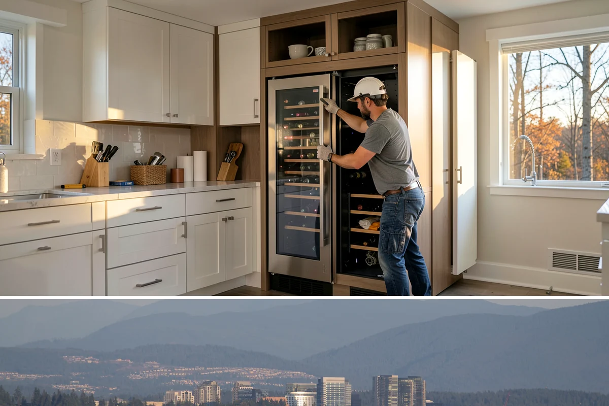 Floating Shelf Installation in Medina, King County, WA - Floating shelf installation is quick interior work available year-round.