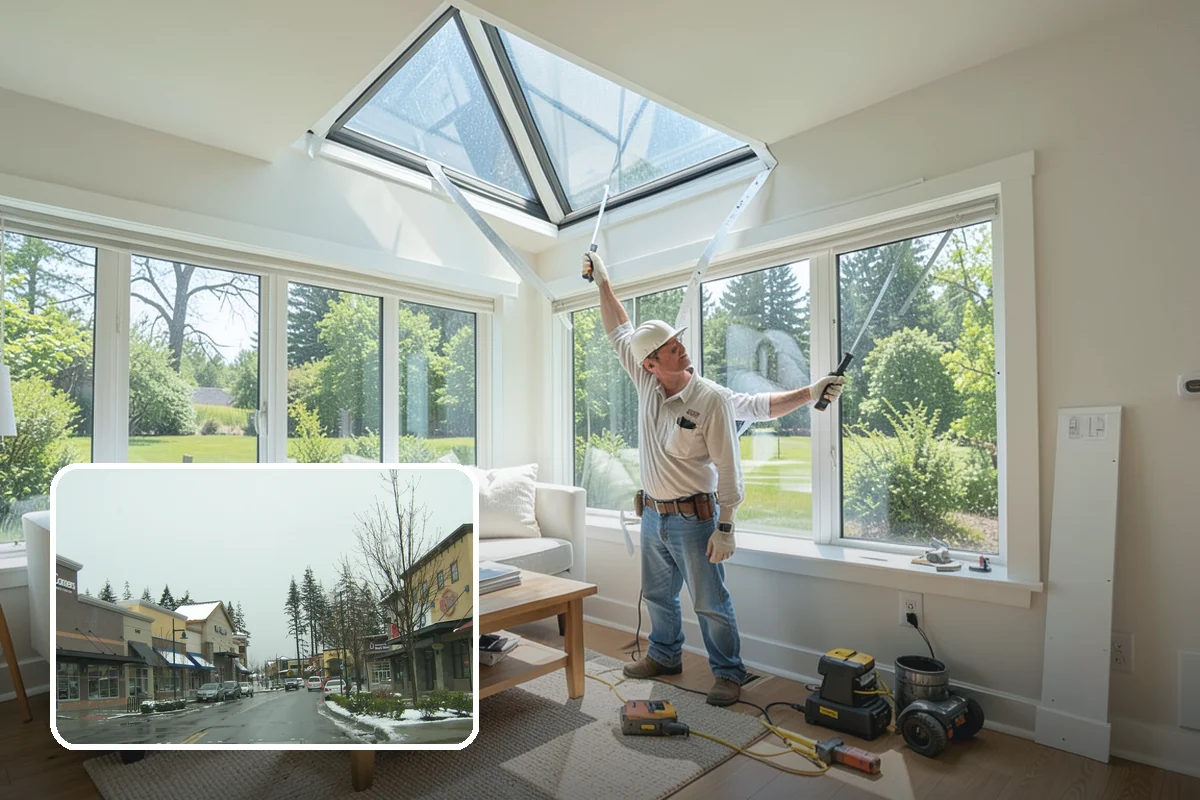 Floating Shelf Installation in Mill Creek, Snohomish County, WA - Clean, bracket-free modern appearance