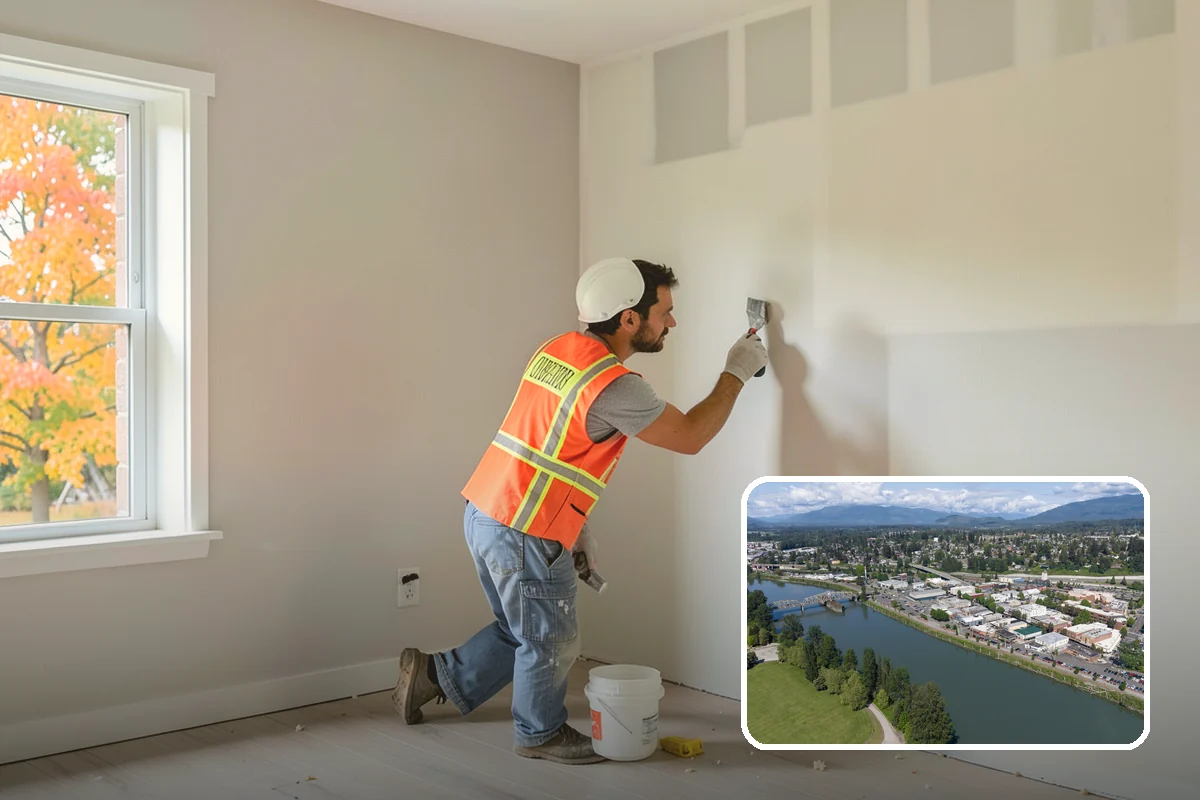 Floating Shelf Installation in Mount Vernon, Skagit County, WA - Clean, bracket-free modern appearance