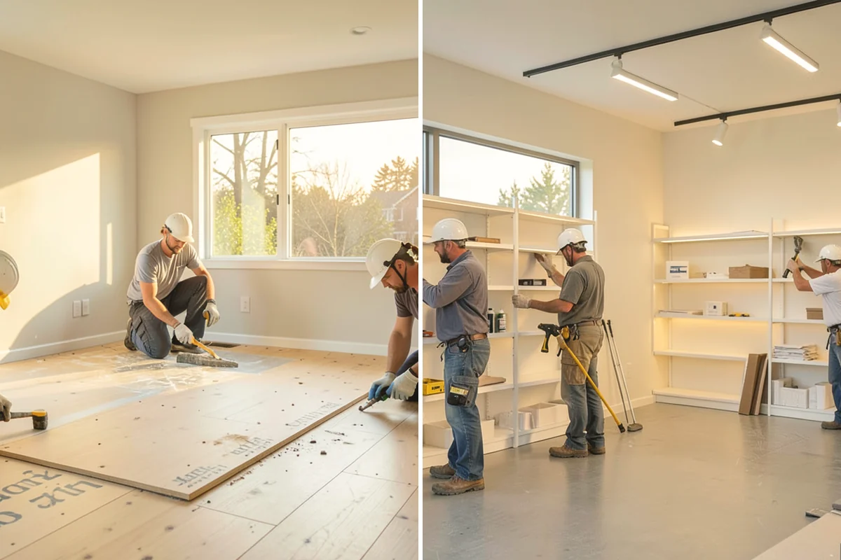 Floating Shelf Installation in Oak Harbor, Island County, WA - Locate studs or add blocking for secure anchoring