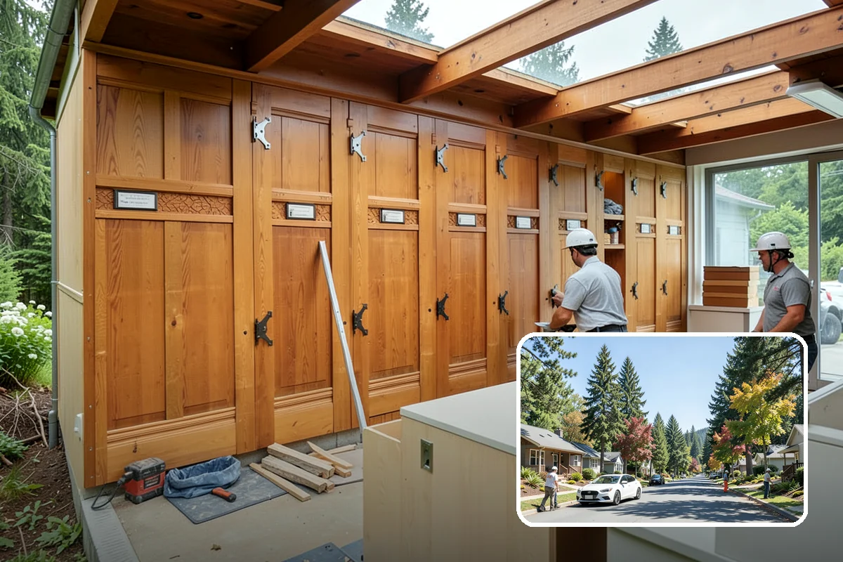 Floating Shelf Installation in Orting, Pierce County, WA - Clean, bracket-free modern appearance