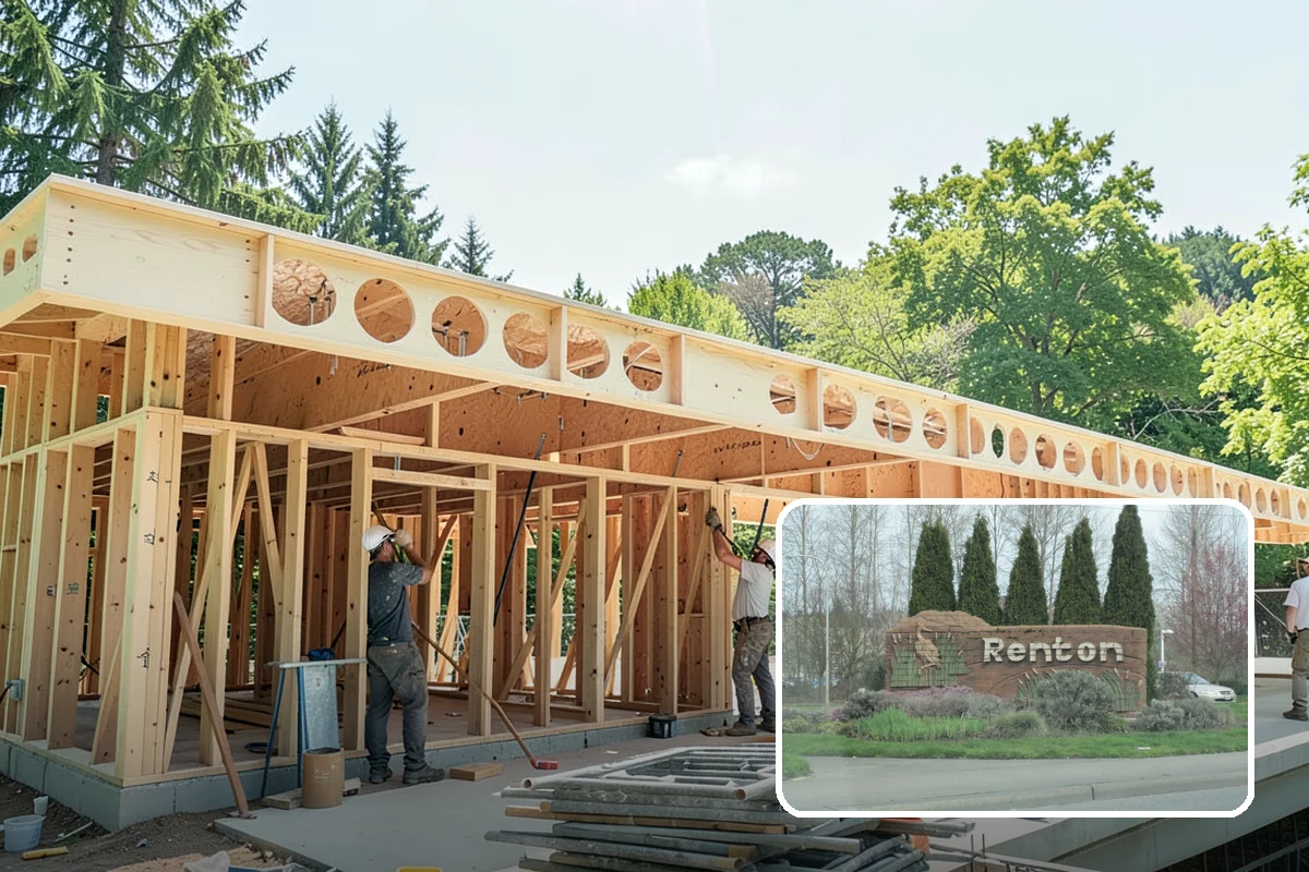 Floating Shelf Installation in Renton, King County, WA - Clean, bracket-free modern appearance