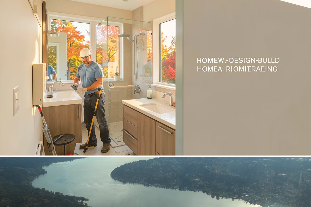 Floating Shelf Installation in Sammamish, King County, WA - Floating shelf installation is quick interior work available year-round.