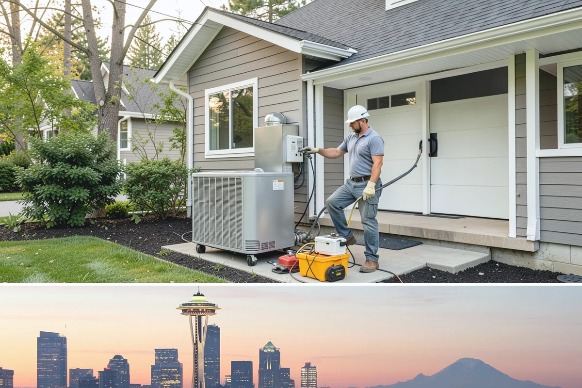 Floating Shelf Installation in Seattle, King County, WA - Floating shelf installation is quick interior work available year-round.