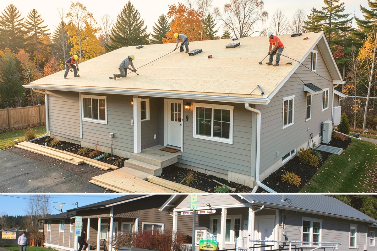 Floating Shelf Installation in South Prairie, Pierce County, WA - Floating shelf installation is quick interior work available year-round.