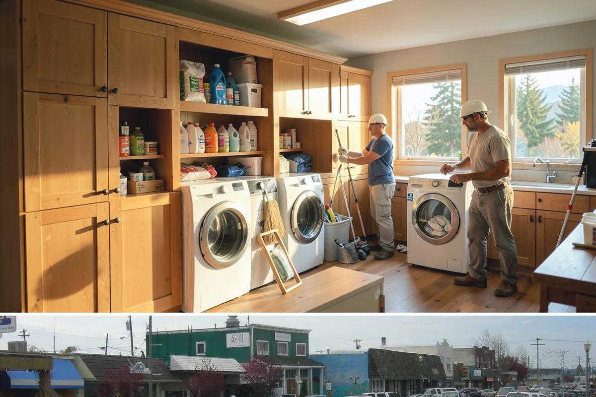 Floating Shelf Installation in Stanwood, Snohomish County, WA - Floating shelf installation is quick interior work available year-round.