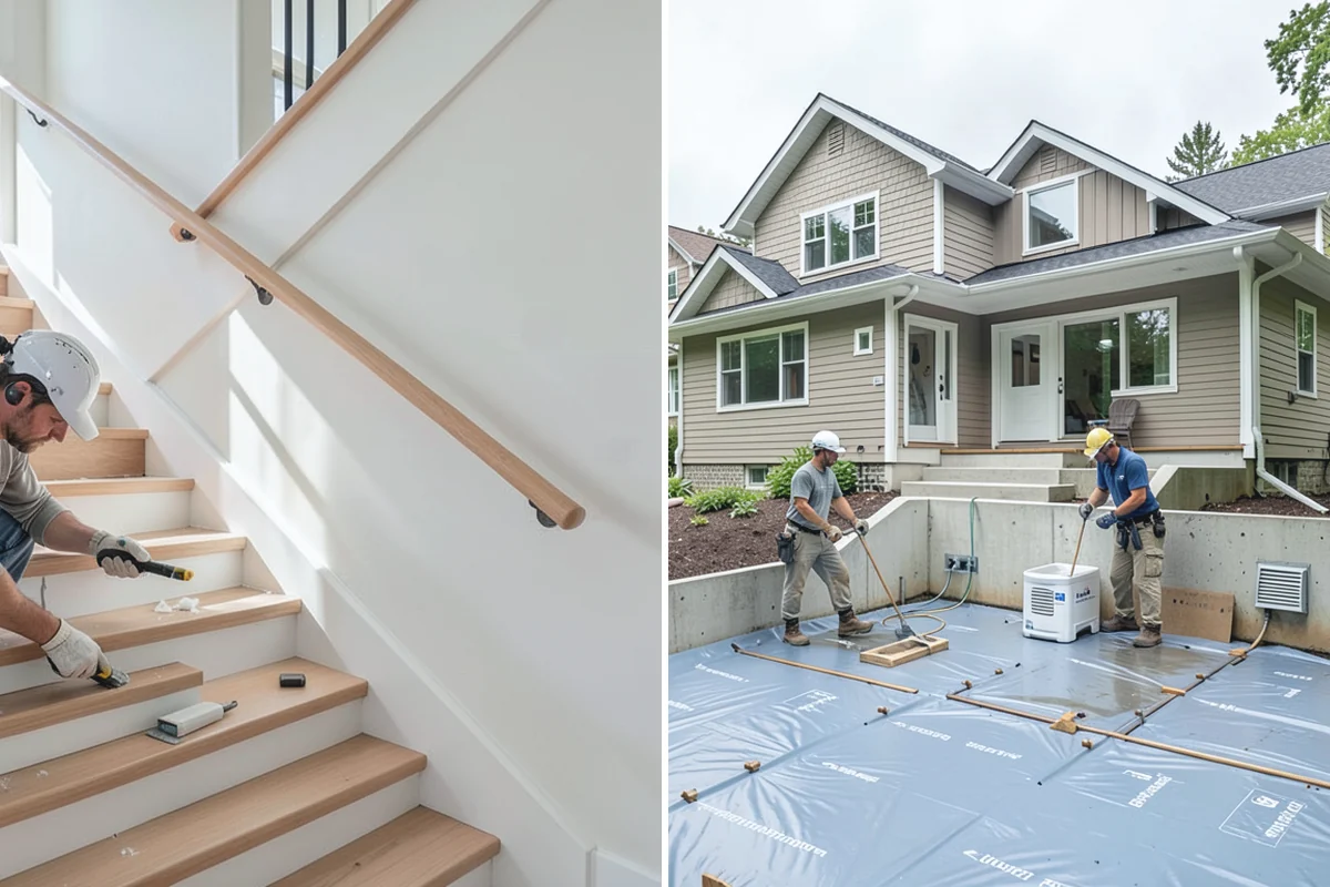 Floating Shelf Installation in Sumner, Pierce County, WA - Locate studs or add blocking for secure anchoring