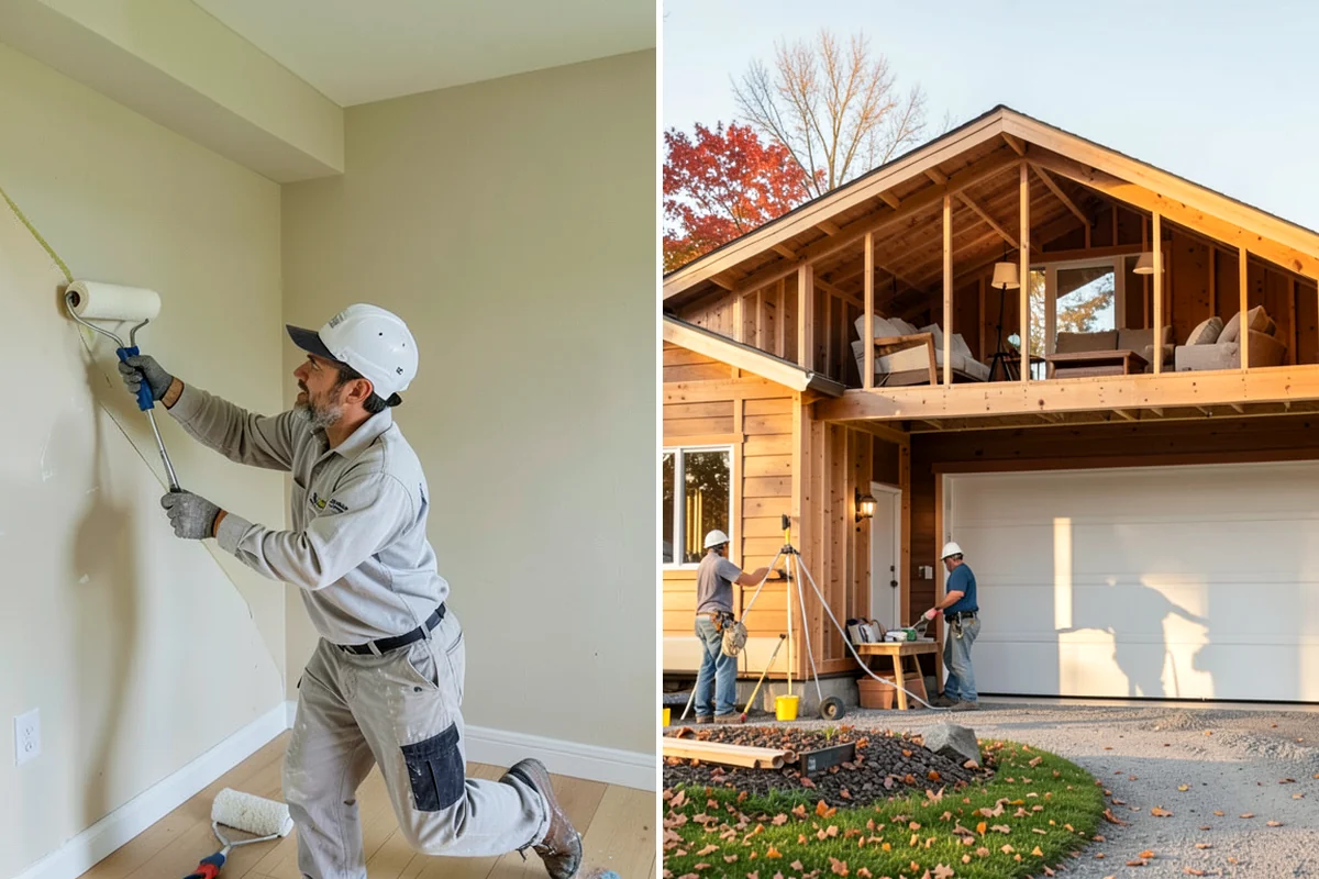 Floating Staircase Construction in Clyde Hill, King County, WA - Engineer the concealed support structure