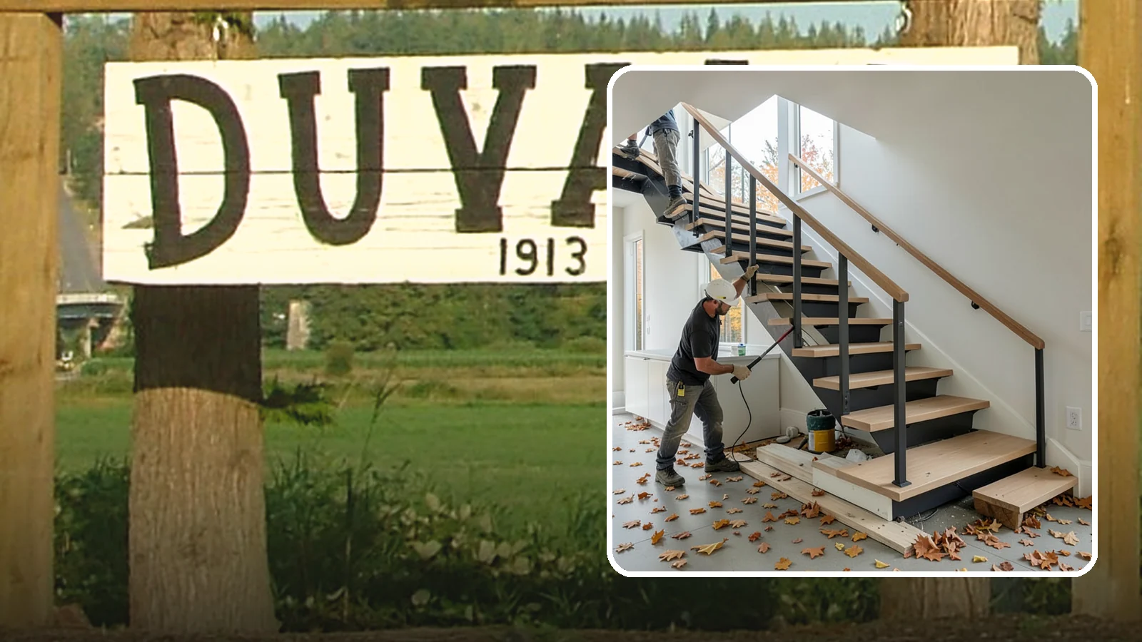 Floating Staircase Construction in Duvall, King County, WA - Engineered open-riser floating staircases that make a bold architectural statement.