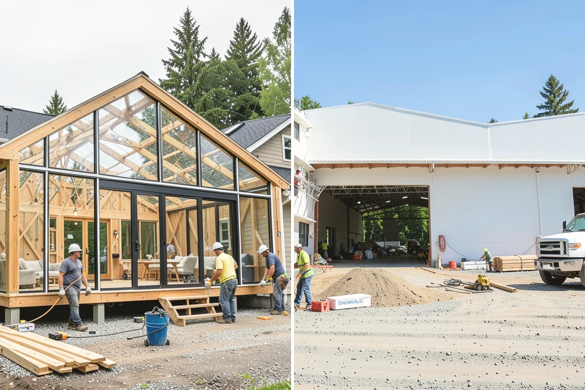 Floating Staircase Construction in La Conner, Skagit County, WA - Engineer the concealed support structure
