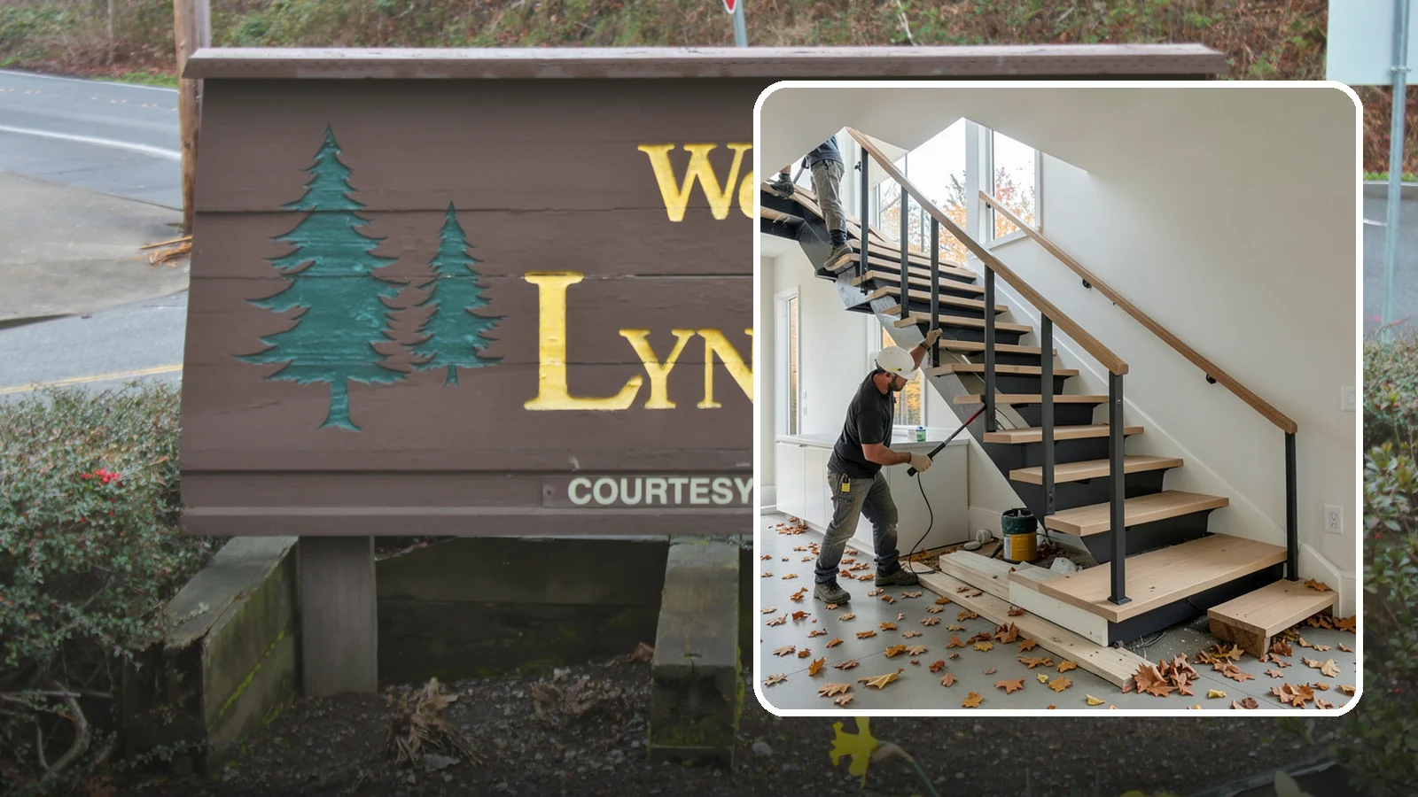 Floating Staircase Construction in Lynnwood, Snohomish County, WA - Engineered open-riser floating staircases that make a bold architectural statement.