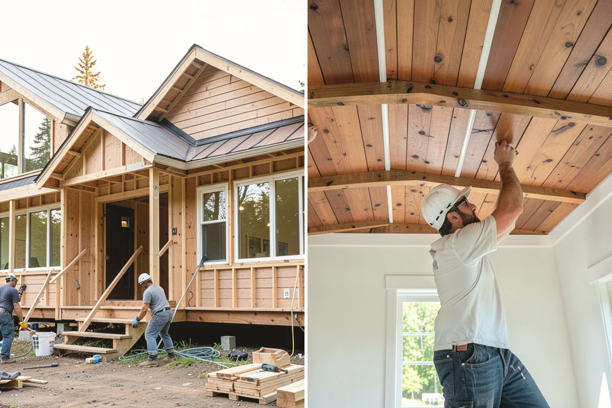 Floating Staircase Construction in Mill Creek, Snohomish County, WA - Engineer the concealed support structure