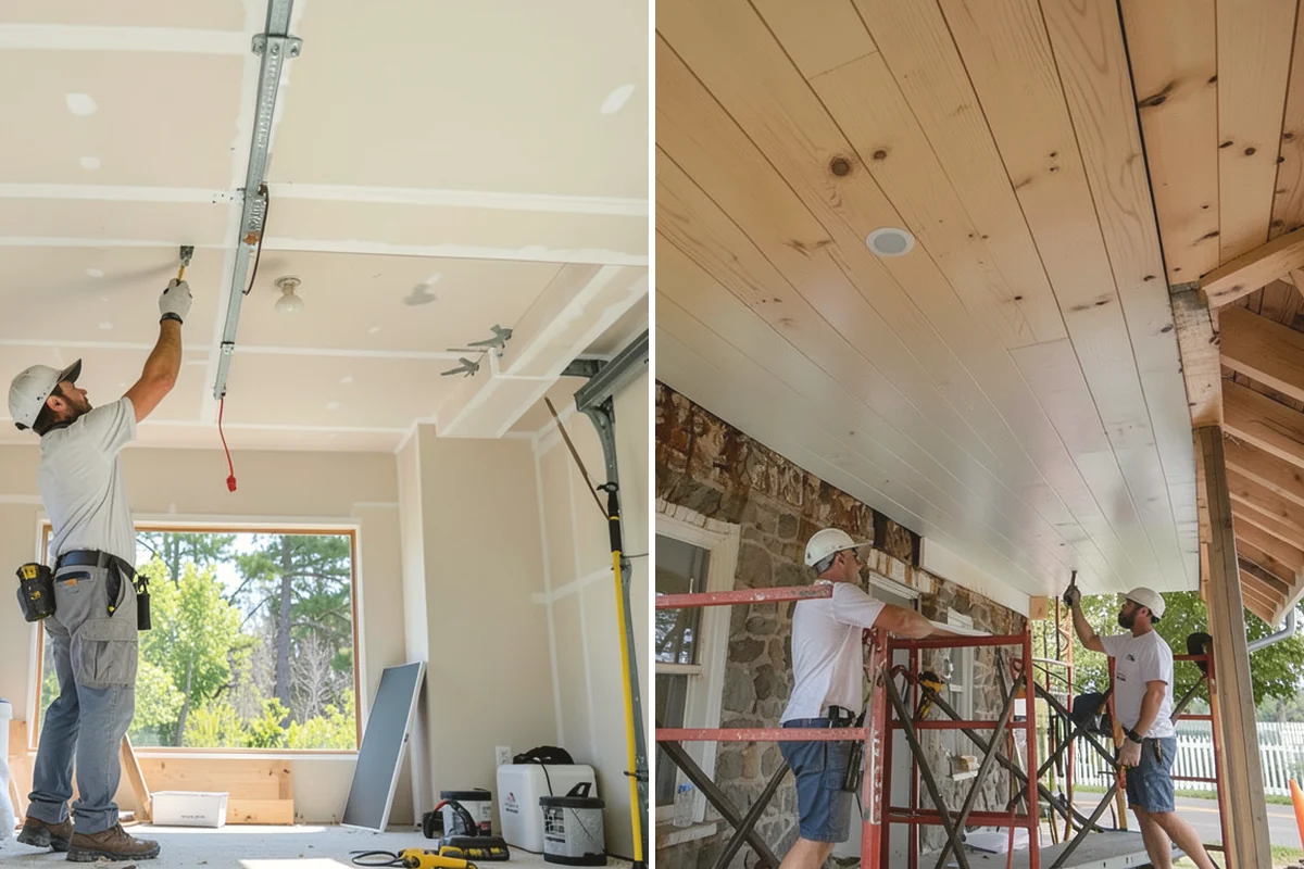 Floating Staircase Construction in Mukilteo, Snohomish County, WA - Engineer the concealed support structure