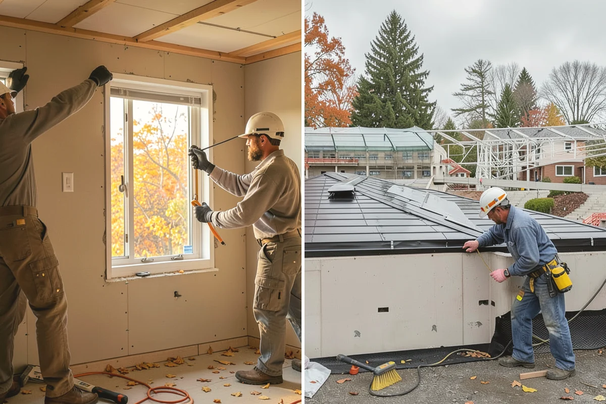 Floating Staircase Construction in North Bend, King County, WA - Engineer the concealed support structure