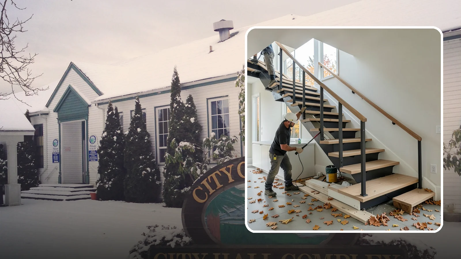 Floating Staircase Construction in Pacific, King County, WA - Engineered open-riser floating staircases that make a bold architectural statement.
