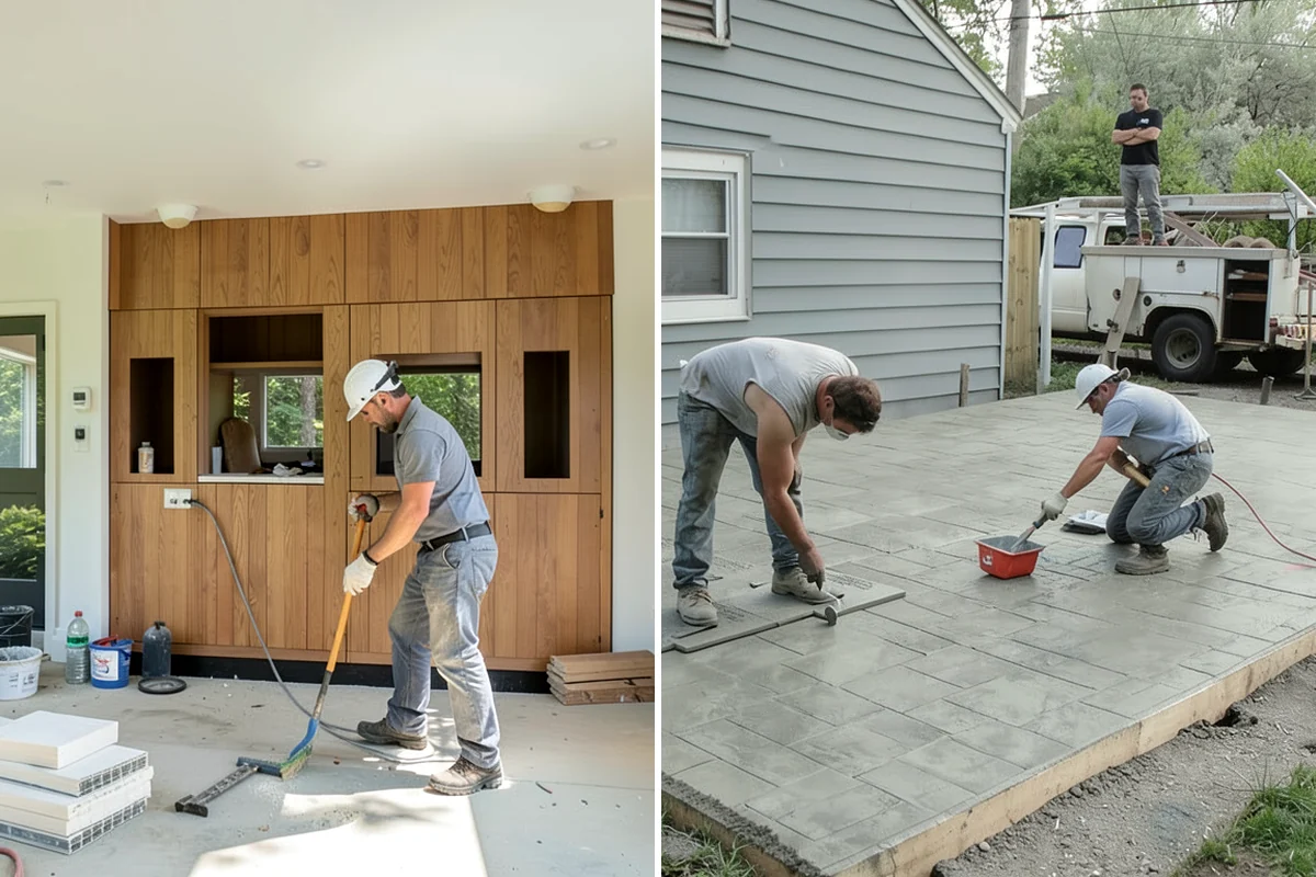 Floating Staircase Construction in Puyallup, Pierce County, WA - Engineer the concealed support structure