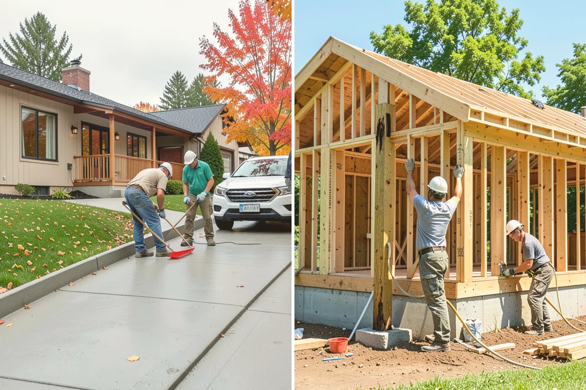Floating Staircase Construction in Sammamish, King County, WA - Engineer the concealed support structure