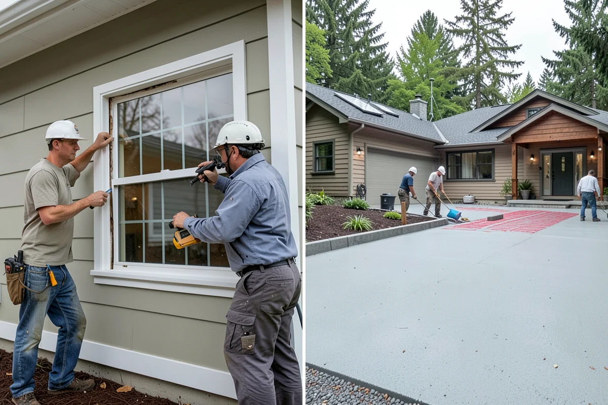 Floating Staircase Construction in Shoreline, King County, WA - Engineer the concealed support structure